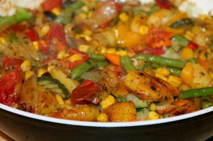 vegan plate