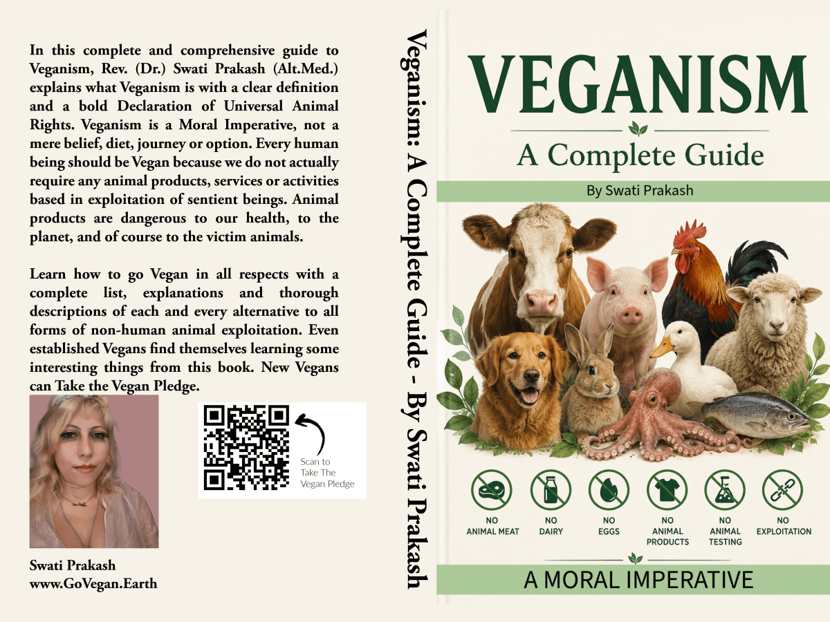 Fabulous Free Book: Veganism – A Complete Guide by Rev. Swati&nbsp;Prakash
